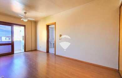 Imagem: O apartamento possui 2 Dormitórios, 1 Banheiro, 1 Vaga na garagem