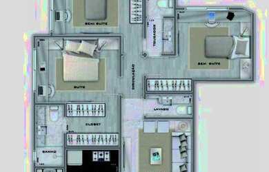 Imagem 16: Apartamento à venda, 109 m² por R$ 1.956.748,05 - Lourdes - Belo Horizonte/MG