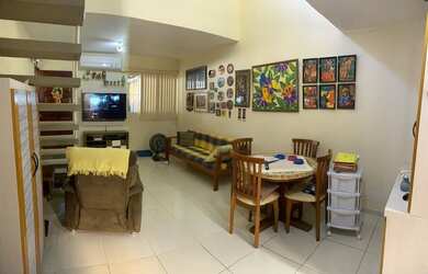 Imagem: A casa em condomínio possui 3 Dormitórios, 2 Banheiros, 2