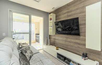 Imagem: O apartamento possui 2 Dormitórios, 1 Banheiro, 2 Vagas na