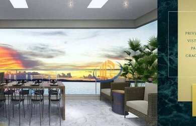 Imagem: O apartamento possui 3 Dormitórios, 5 Banheiros, 2 Vagas na