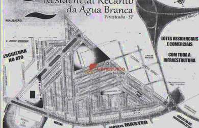 Imagem 2: Terreno à venda, 429 m² por R$ 272.000,00 - Água Branca - Piracicaba/SP