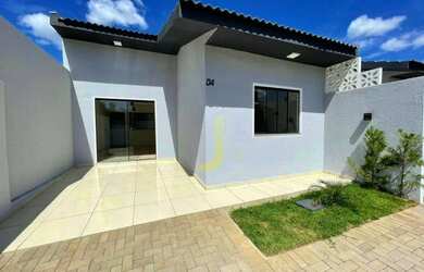 Imagem: A casa possui 2 Dormitórios, 1 Banheiro, 1 Vaga na garagem