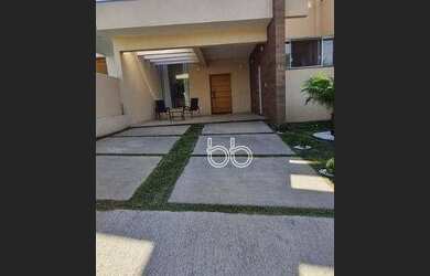 Imagem: A casa em condomínio possui 3 Dormitórios, 3 Banheiros, 4