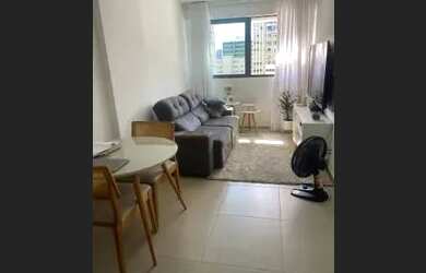 Imagem: O apartamento possui 1 Dormitório, 1 Banheiro, 1 Vaga na garagem