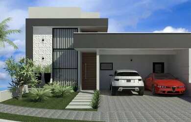 Imagem: A casa em condomínio possui 3 Dormitórios, 3 Banheiros, 4