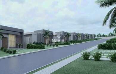 Imagem: A casa possui 3 Dormitórios, 2 Banheiros, 2 Vagas na garagem