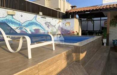 Imagem: O apartamento na cobertura possui 2 Dormitórios, 2 Banheiros