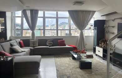 Imagem: O apartamento na cobertura possui 3 Dormitórios, 4 Banheiros