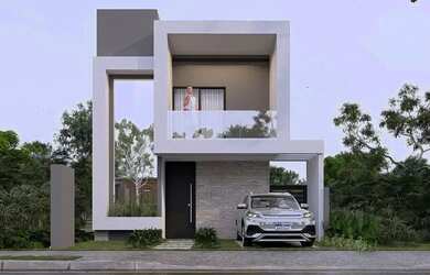 Imagem 3: CASA TÉRREA C/ PÉ DIREITO DUPLO, 4 QUARTOS 1 SUÍTE , ÁREA GOURMET...