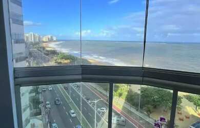 Imagem 7: Apartamento frente mar, com uma vista incrível e eterna para o mar de...