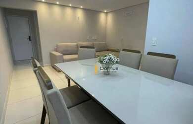 Imagem: O apartamento possui 3 Dormitórios, 2 Banheiros, 1 Vaga na