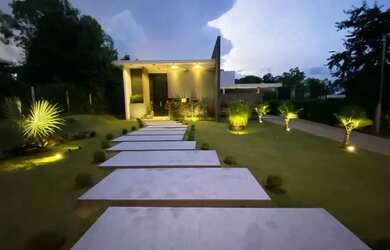 Imagem: A casa em condomínio possui 4 Dormitórios, 5 Banheiros, 5