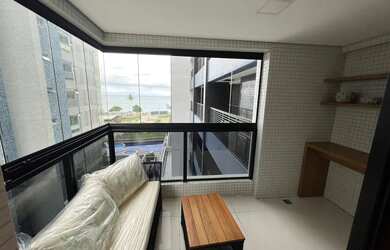 Imagem: O apartamento possui 1 Dormitório, 1 Banheiro, 1 Vaga na garagem