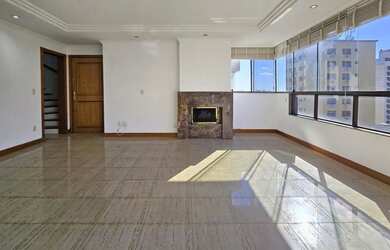 Imagem: O apartamento na cobertura possui 3 Dormitórios, 2 Banheiros