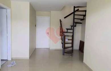 Imagem: O apartamento na cobertura possui 2 Dormitórios, 2 Banheiros