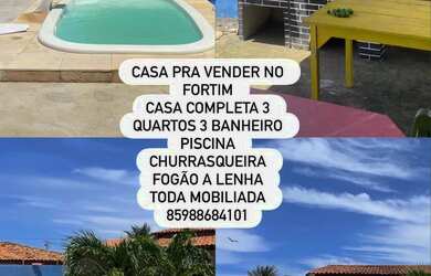 Imagem: A casa possui 3 Dormitórios, 3 Banheiros e está localizado