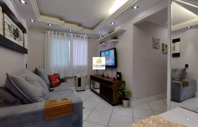 Imagem: O apartamento possui 3 Dormitórios, 1 Banheiro, 1 Vaga na garagem