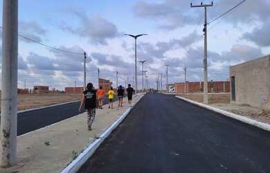 Imagem 14: Loteamento Boa Vizinhança 3 e 4. Mãe Rainha Urbanismo lotes Maracanaú...