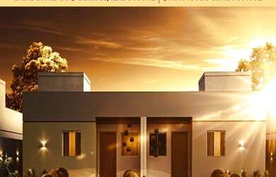 Imagem: A casa possui 3 Dormitórios, 1 Banheiro, 1 Vaga na garagem