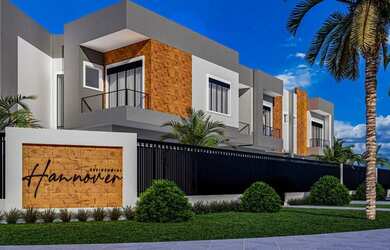 Imagem: A casa em condomínio possui 3 Dormitórios, 3 Banheiros, 1