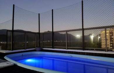 Imagem: O apartamento na cobertura possui 3 Dormitórios, 3 Banheiros