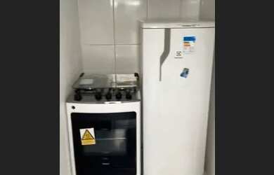 Imagem: A kitnet possui 1 Dormitório, 1 Banheiro, 18m² de Área e