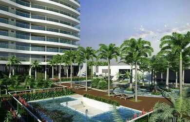 Imagem: O apartamento possui 5 Dormitórios, 5 Banheiros, 5 Vagas na