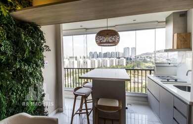 Imagem: O apartamento possui 2 Dormitórios, 3 Banheiros, 3 Vagas na