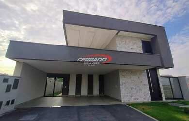 Imagem: A casa em condomínio possui 4 Dormitórios, 5 Banheiros, 4