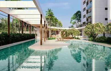 Imagem: O apartamento possui 4 Dormitórios, 4 Banheiros, 3 Vagas na