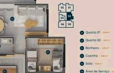 Imagem 3: Apartamentos à Venda no Bairro Cândida Câmara