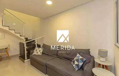 Imagem: A casa possui 2 Dormitórios, 2 Banheiros, 2 Vagas na garagem