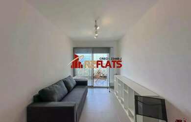 Imagem: O apartamento possui 1 Dormitório, 1 Banheiro, 41m² de Área