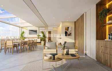 Imagem: O apartamento possui 4 Dormitórios, 5 Banheiros, 2 Vagas na