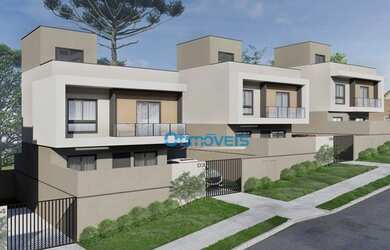 Imagem 4: Sobrado em condomínio com 3 dormitórios à venda, 109 m² por R$ 499.900 - Xaxim - Curitiba