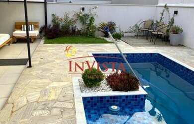 Imagem: A casa em condomínio possui 3 Dormitórios, 3 Banheiros, 4