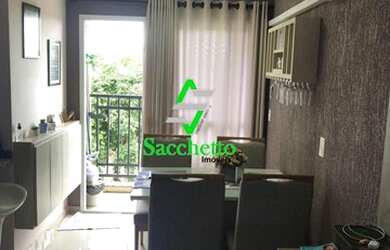 Imagem: O apartamento possui 2 Dormitórios, 1 Banheiro, 1 Vaga na garagem