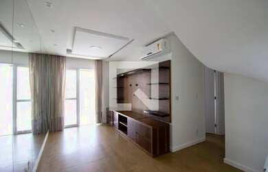 Imagem: O apartamento na cobertura possui 3 Dormitórios, 4 Banheiros