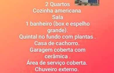 Imagem: A casa possui 2 Dormitórios, 1 Banheiro, 1 Vaga na garagem