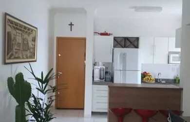 Imagem: O apartamento possui 2 Dormitórios, 1 Banheiro, 1 Vaga na garagem