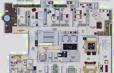 Imagem 15: Apartamento para venda tem 386 metros quadrados com 4 quartos em Candeal...