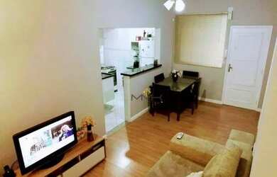 Imagem: O apartamento possui 1 Dormitório, 1 Banheiro, 42m² de Área