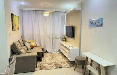 Imagem: O apartamento possui 3 Dormitórios, 1 Banheiro, 1 Vaga na garagem