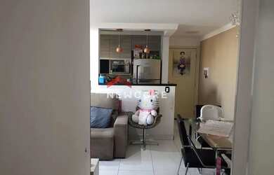 Imagem: O apartamento possui 2 Dormitórios, 2 Banheiros, 1 Vaga na