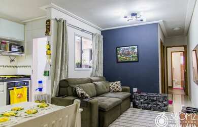 Imagem: O apartamento possui 2 Dormitórios, 2 Banheiros, 1 Vaga na