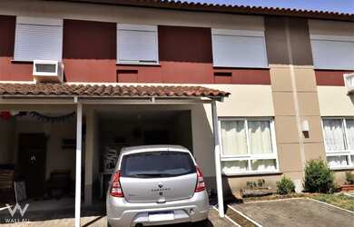 Imagem: A casa em condomínio possui 3 Dormitórios, 2 Banheiros, 2