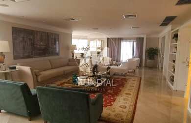 Imagem: O apartamento na cobertura possui 5 Dormitórios, 5 Banheiros