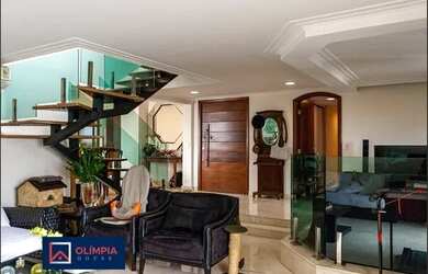 Imagem: O apartamento na cobertura possui 4 Dormitórios, 4 Banheiros