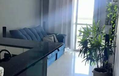 Imagem: O apartamento possui 1 Dormitório, 1 Banheiro, 1 Vaga na garagem